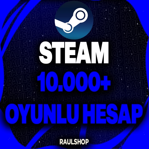  ✨VIP+ 10.000+ Oyunlu Steam Hesabı✨